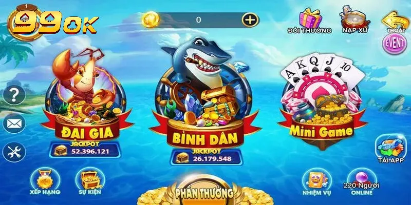Đôi nét về bắn cá thần tài tại 99ok