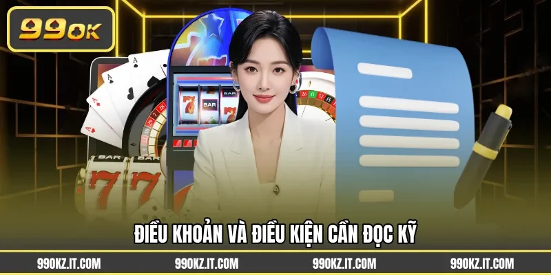 Điều khoản và điều kiện cần đọc kỹ
