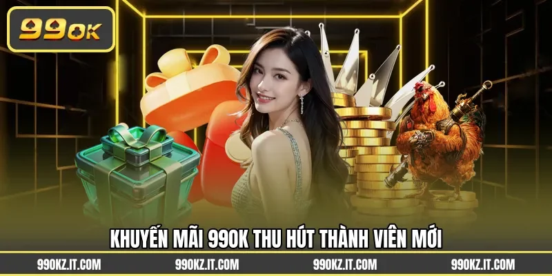 Khuyến mãi 99OK thu hút thành viên mới